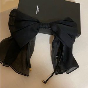 Saint Laurent bow tie